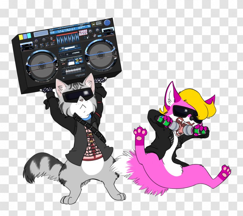 Product Technology Animated Cartoon - Boombox Transparent Transparent PNG