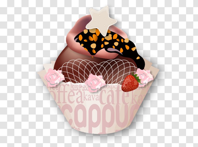 Ice Cream Cake Cupcake Donuts - Toppings - Four-ball Transparent PNG