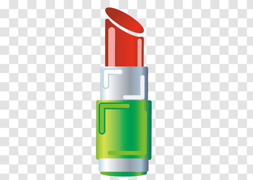 Cosmetics Clip Art - Green - Vector Lipstick Transparent PNG