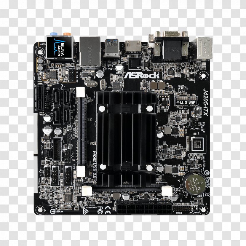 Intel Mini-ITX ASRock J4205-ITX J3455-ITX - Celeron - Miniitx Transparent PNG