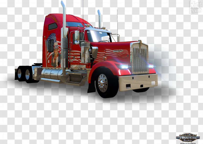 American Truck Simulator Car Spintires Electronic Entertainment Expo 2015 - Automotive Design Transparent PNG