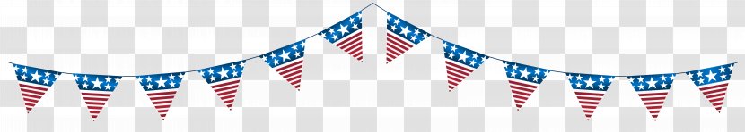 Flag Of The United States Clip Art - Copyright - Transparent Streamers Cliparts Transparent PNG