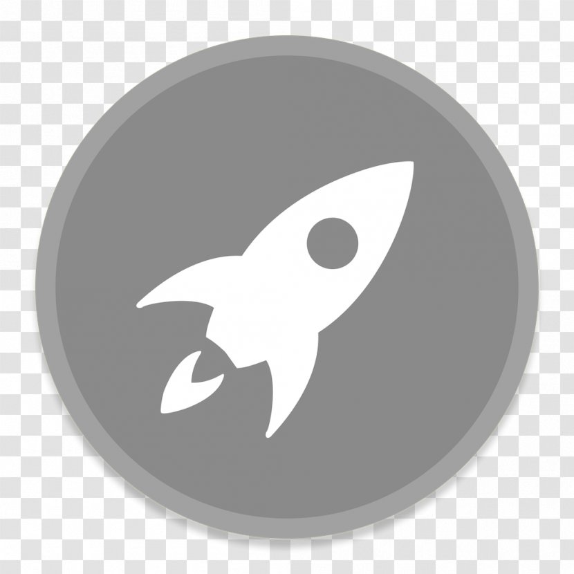Symbol Circle Font - Os X Yosemite - LaunchPad Rocket Transparent PNG