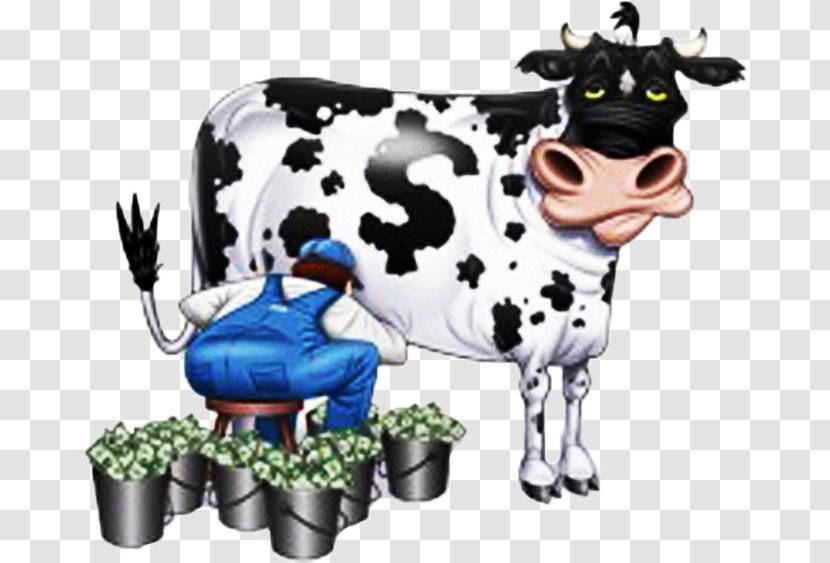 Cattle Cash Cow Money Flow Dairy Transparent PNG