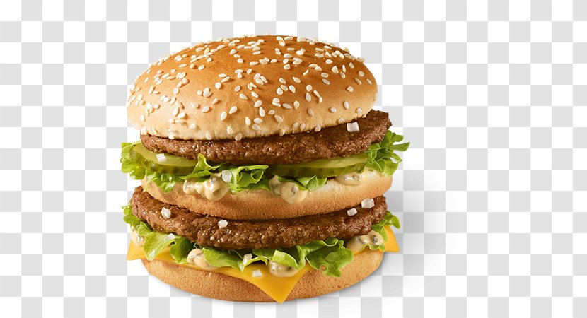 McDonald's Big Mac Cheeseburger Hamburger Quarter Pounder N' Tasty - Breakfast Sandwich - Apple Transparent PNG