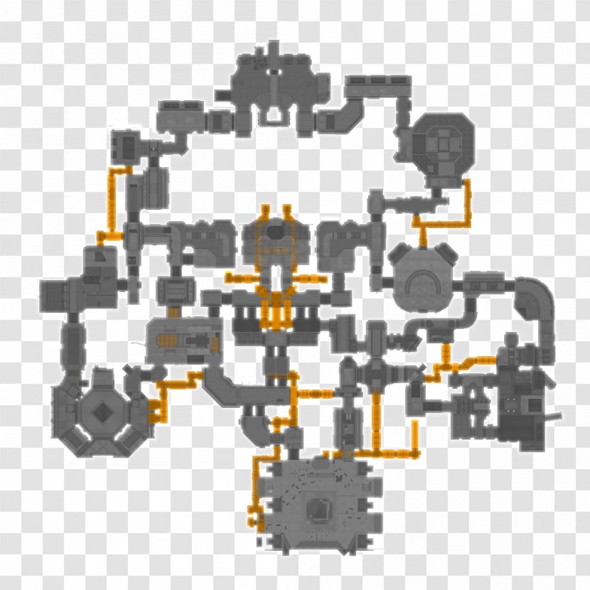 Natural Selection 2 Map Veil Steam Electronic Component - Machine Transparent PNG