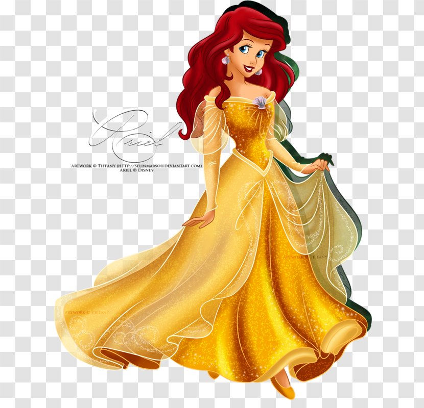 Ariel Fa Mulan Belle Cinderella Princess Aurora Transparent PNG