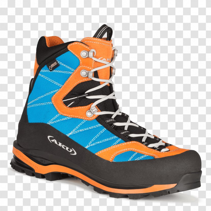 Hiking Boot Mountaineering Shoe Gore-Tex - Electric Blue - Boots Transparent PNG