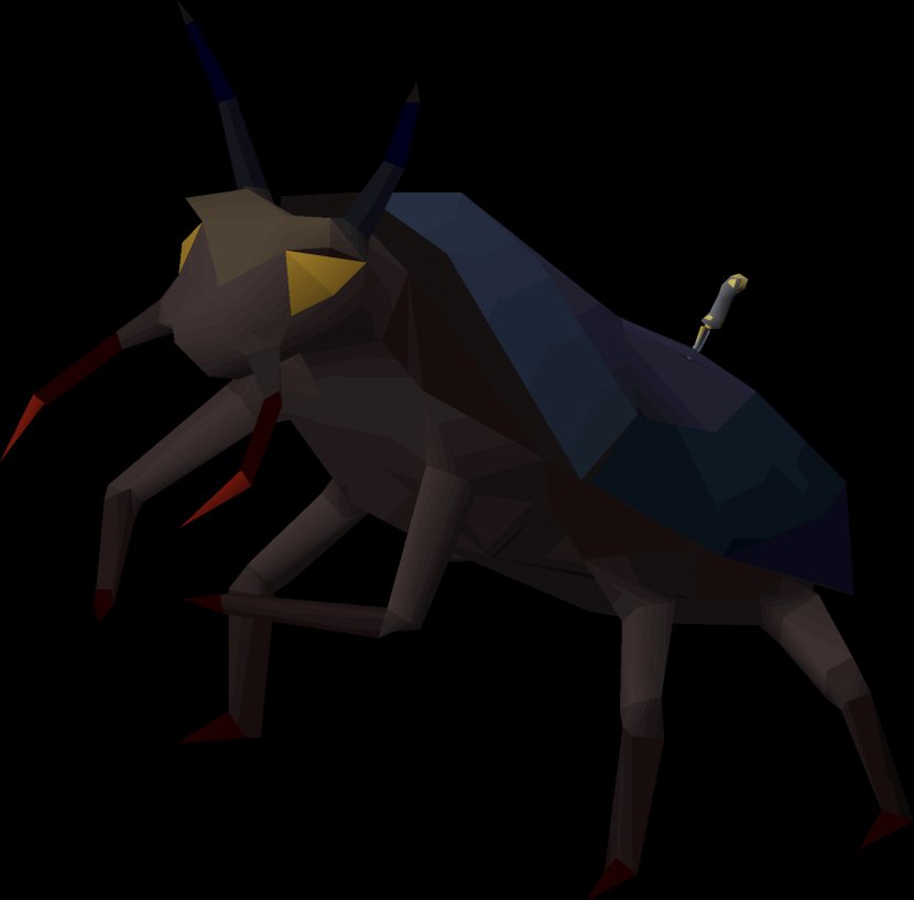 Old School - Runescape - Cricketlike Insect Darkling Beetles Transparent PNG