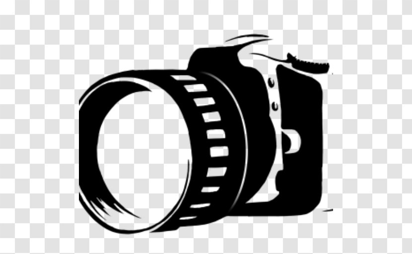 Clip Art Photography Camera Logo Image - Digital Cameras - Drawing Monochrome Transparent PNG