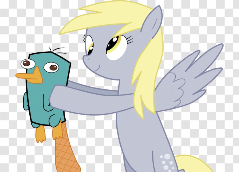 Pony Perry The Platypus Derpy Hooves Clip Art - Flower - Horse Transparent PNG