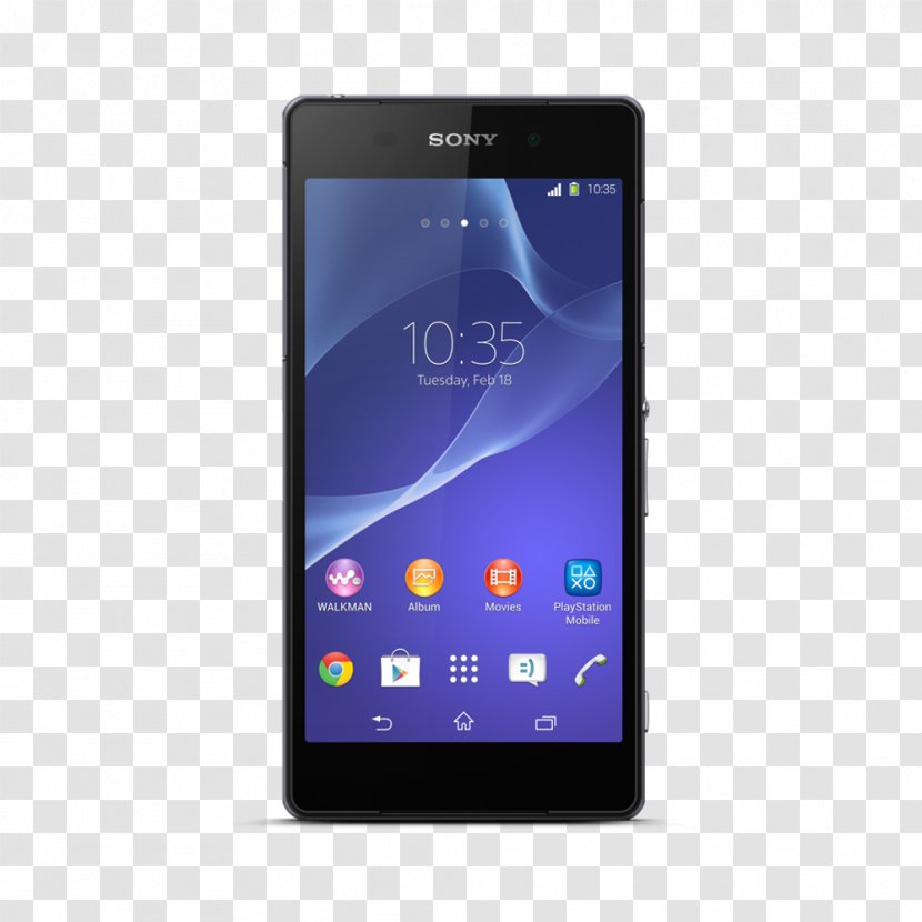 Sony Xperia Z1 S XZ1 Compact Mobile 索尼 - Android Lollipop - Smartphone Transparent PNG