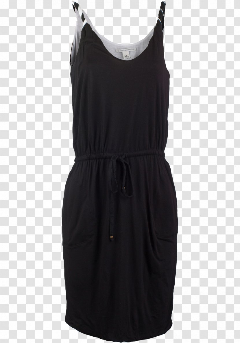 Little Black Dress Sleeve Neck - Stylish Transparent PNG