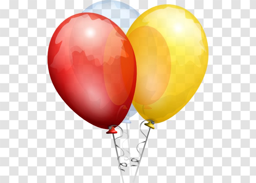 Birthday Cake Balloon Clip Art - Balloons Transparent PNG