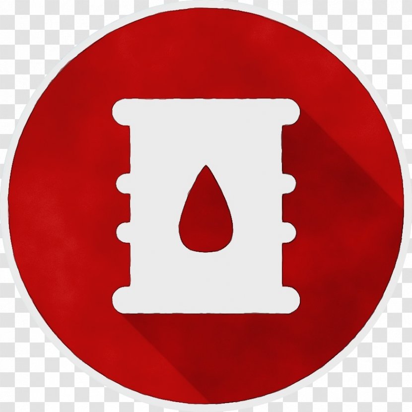 Red Circle Symbol Font Sign - Sticker Signage Transparent PNG