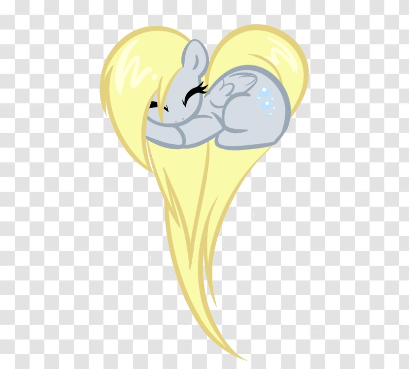 Derpy Hooves Pony Princess Luna Celestia Fluttershy - Cutie Mark Crusaders - Teal Mlp Heart Transparent PNG
