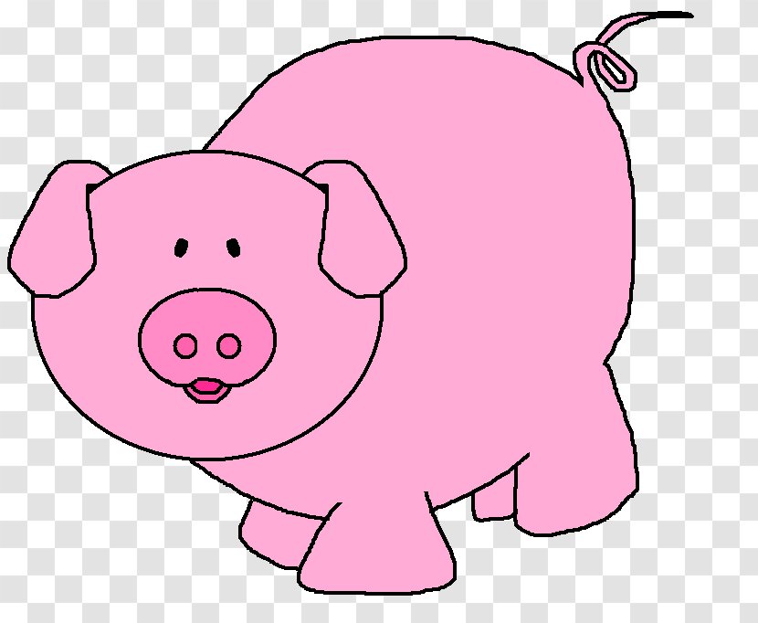 Pig Clip Art - Document - Hogs Transparent PNG