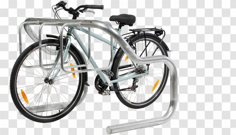 Bicycle Pedals Wheels Saddles Frames Handlebars - Parking Transparent PNG