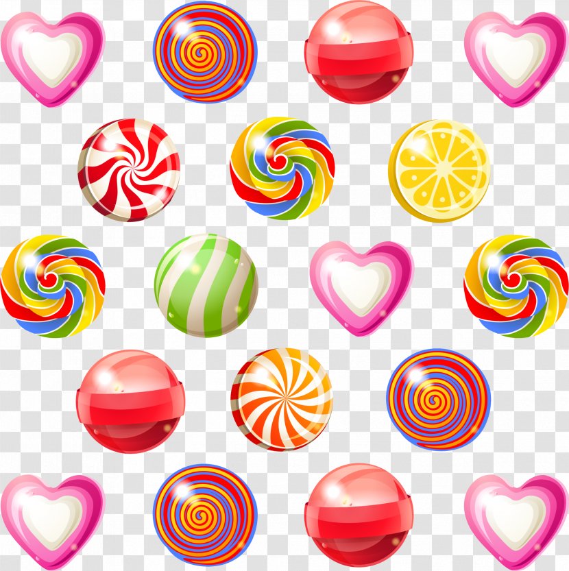Lollipop Candy Cane Sweetness - Dessert - Colorful Delicious Transparent PNG