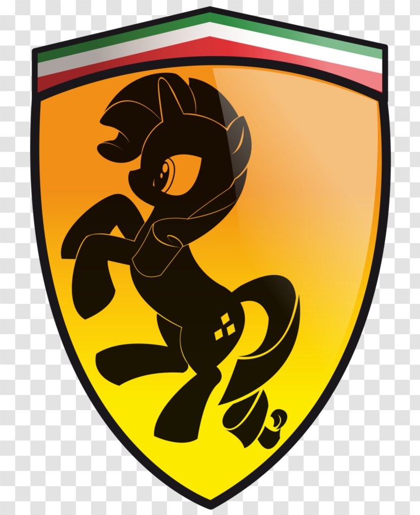 LaFerrari Pony Car Rarity - Yellow - Ferrari Transparent PNG