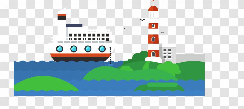 Ship Illustration - Gratis - At Sea Transparent PNG