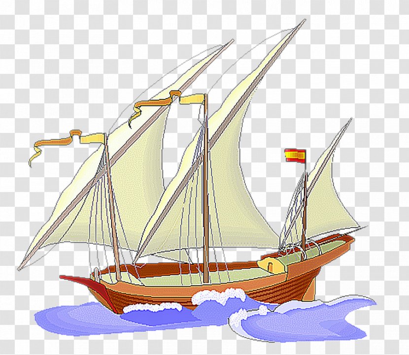 Sail Galleon Brigantine Schooner - Carrack Transparent PNG