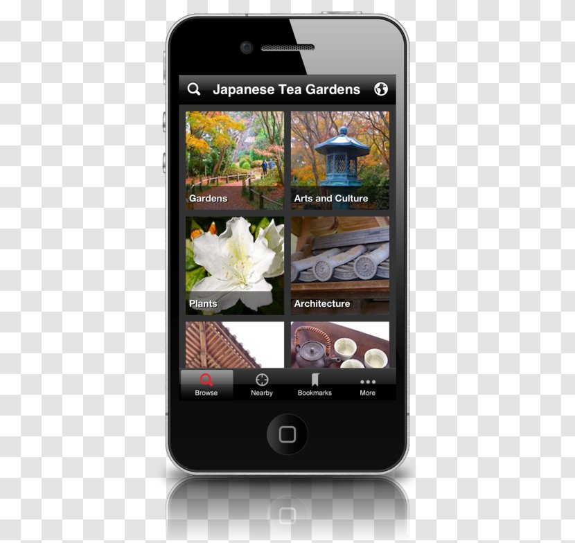 Smartphone Feature Phone IPhone 4 3GS IPod Touch - Iphone - Tea Garden Transparent PNG