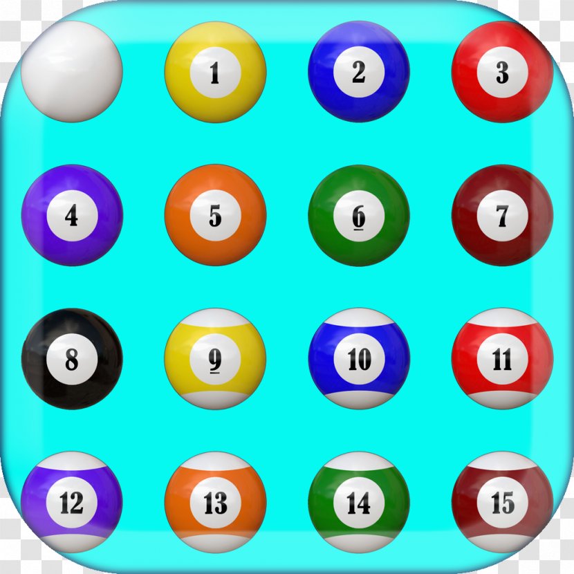 Billiard Balls Circle Billiards Font - Ball Transparent PNG