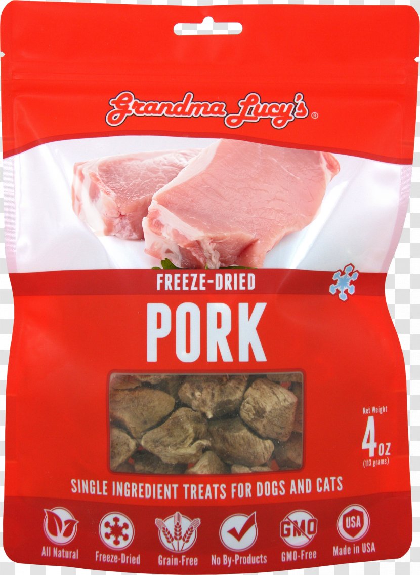 Freeze-drying Food Drying Dog Ingredient - Pork Transparent PNG