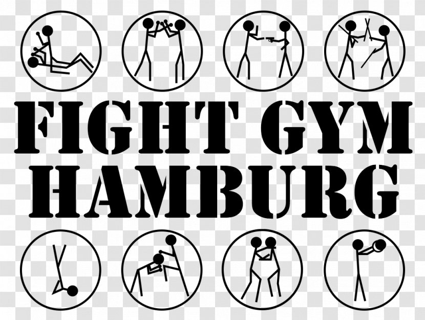 Fight Gym Hamburg Logo Recreation Smile Emoticon - Cartoon Transparent PNG