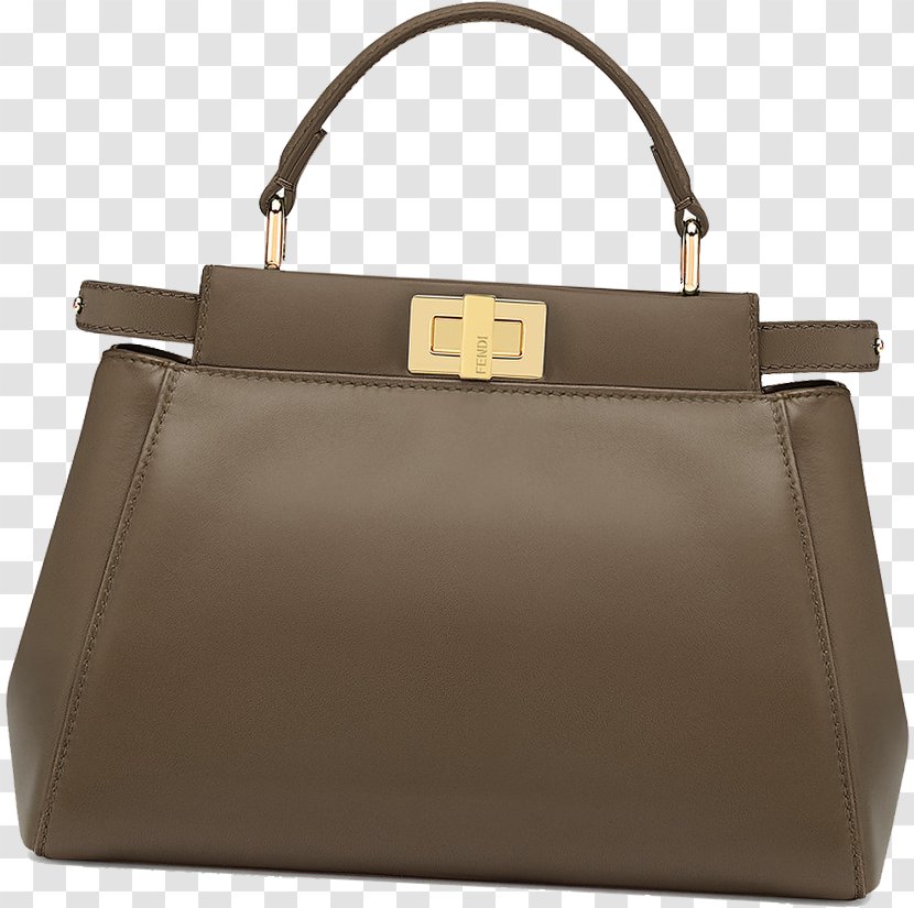 Tote Bag MINI Fendi Handbag Hoodie - Brown - Mini Transparent PNG