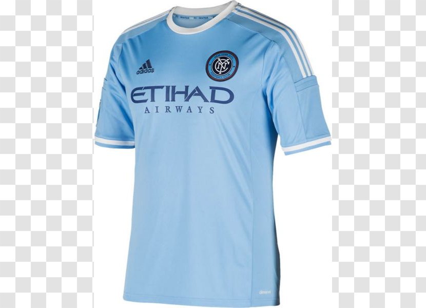 New York City FC MLS T-shirt Manchester F.C. - Brand - Soccer Shirt Transparent PNG