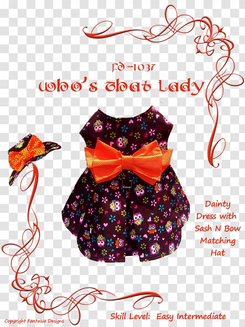 Dress Font - Girls Clothes Pattern Transparent PNG