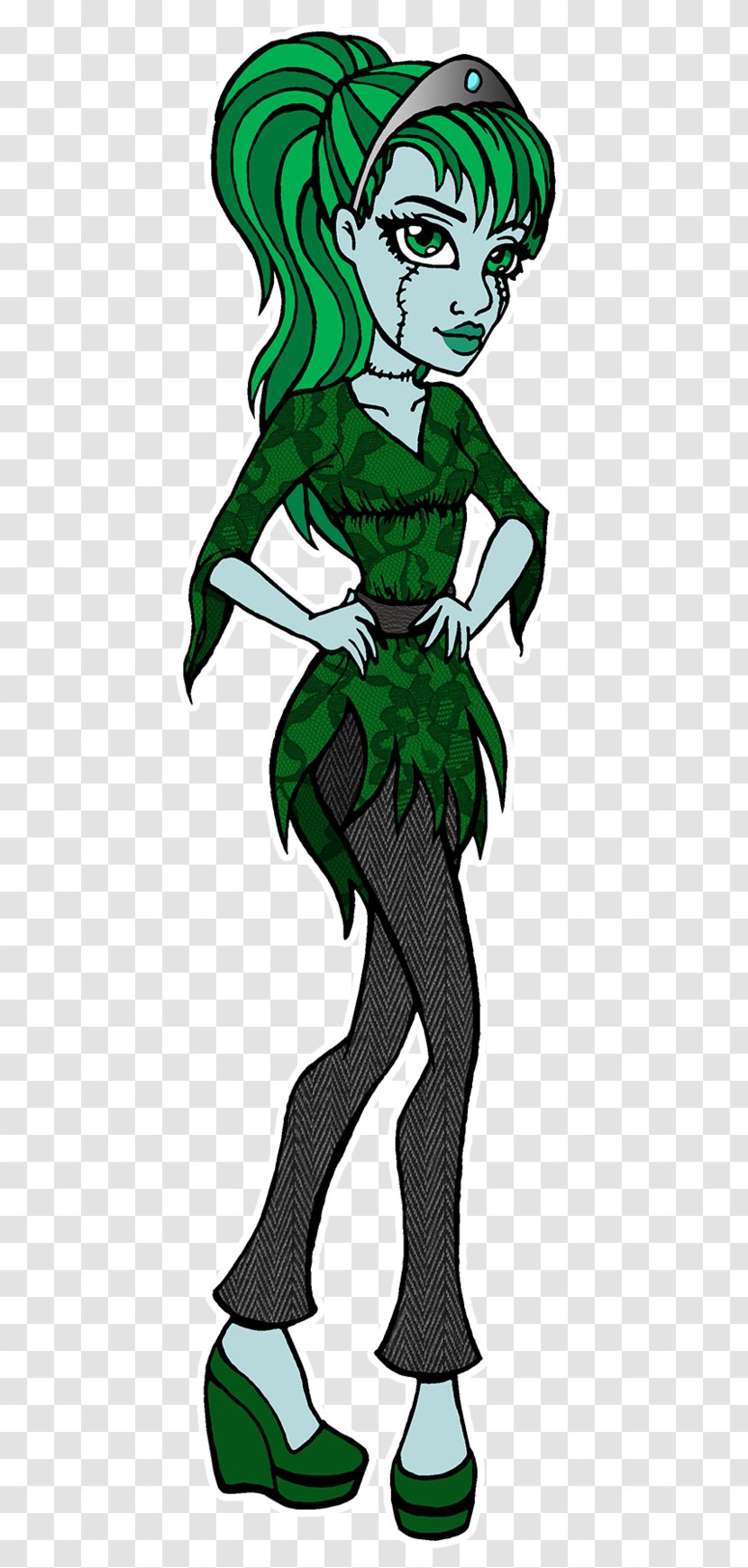 Green Leaf Costume Design Clip Art - Artwork - Corpse Bride Transparent PNG