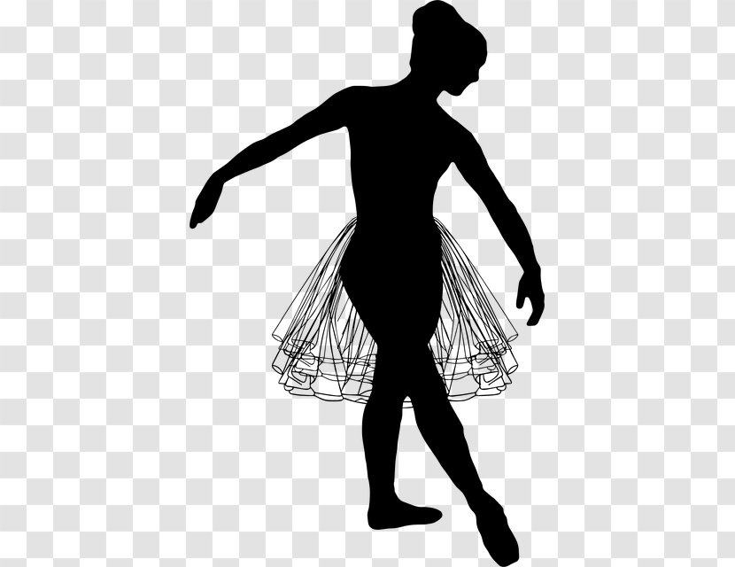 Ballet Dancer Image Silhouette Transparent PNG