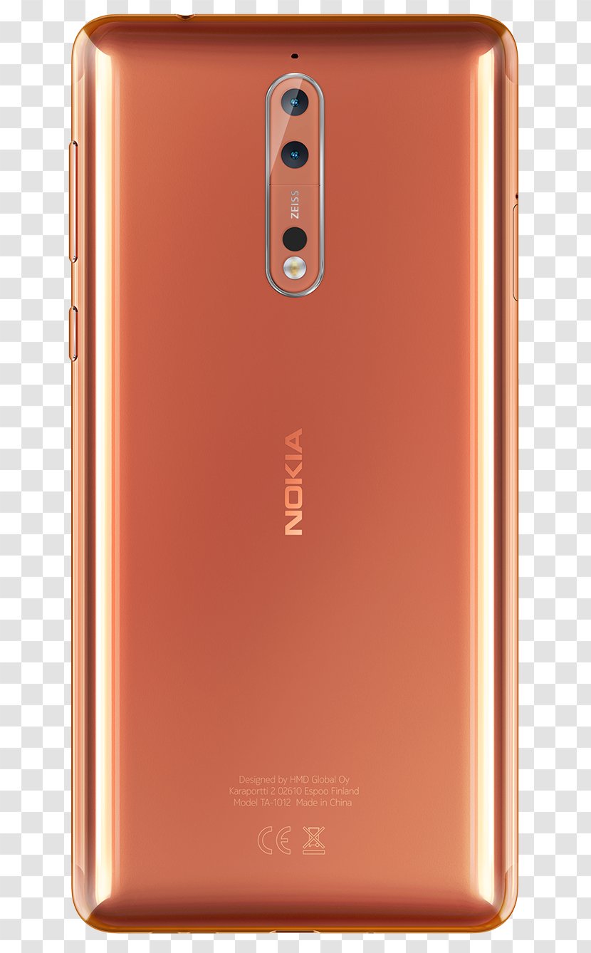 Nokia 諾基亞 Polished Copper Smartphone Telephone - Telephony Transparent PNG
