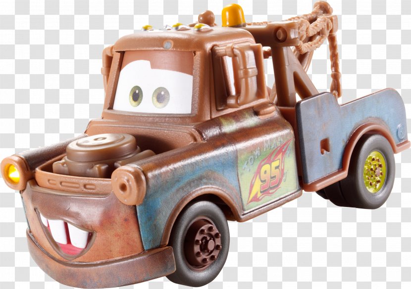 Mater Luigi Guido Pixar Cars - Play Vehicle Transparent PNG