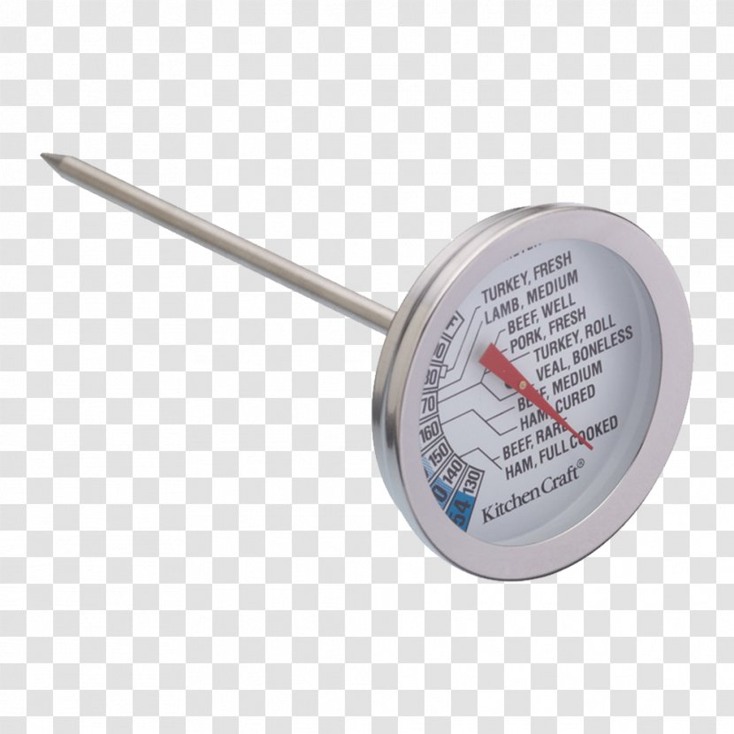 Meat Thermometer Kitchen Utensil Cooking - Temperature Transparent PNG