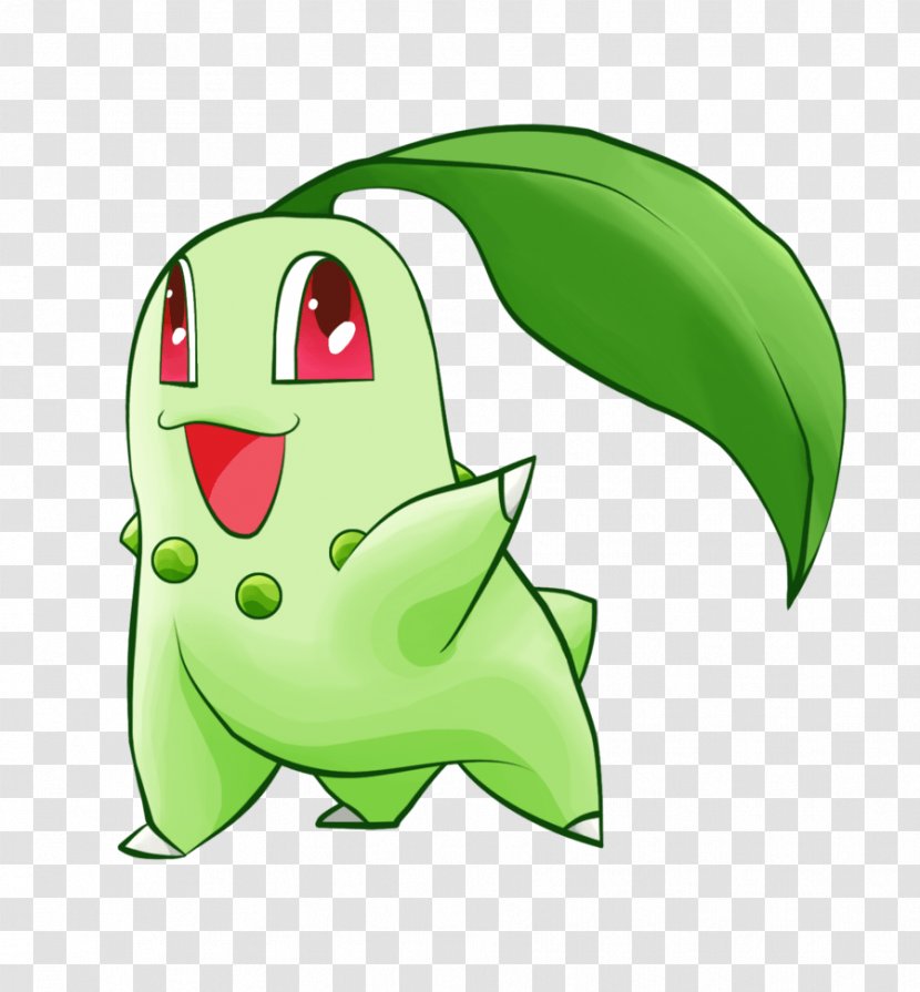 Pokémon HeartGold And SoulSilver GO X Y Trading Card Game Chikorita - Drawing - Pokemon Go Transparent PNG