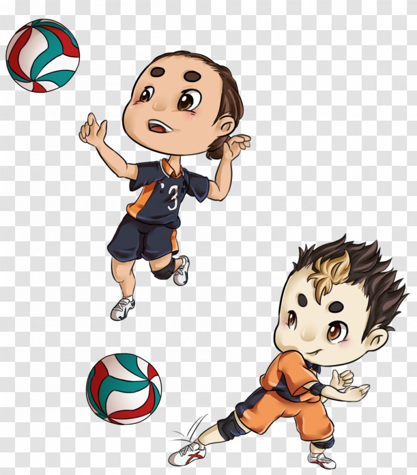 Ball Boy Sporting Goods Cartoon - Mascot - Haikyuu Transparent PNG