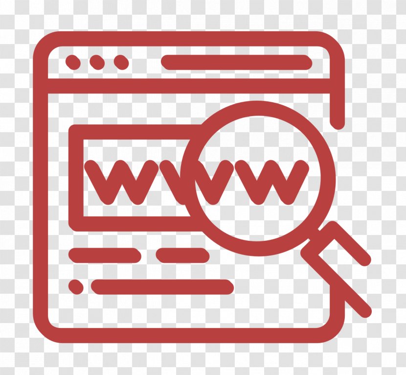 Search Icon Web Development Website - Logo Transparent PNG