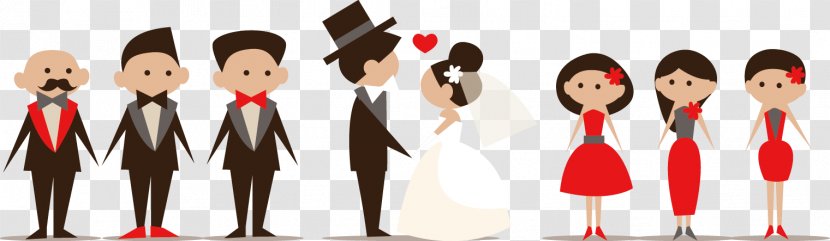 Wedding Invitation Bridegroom Cartoon - Villain Transparent PNG
