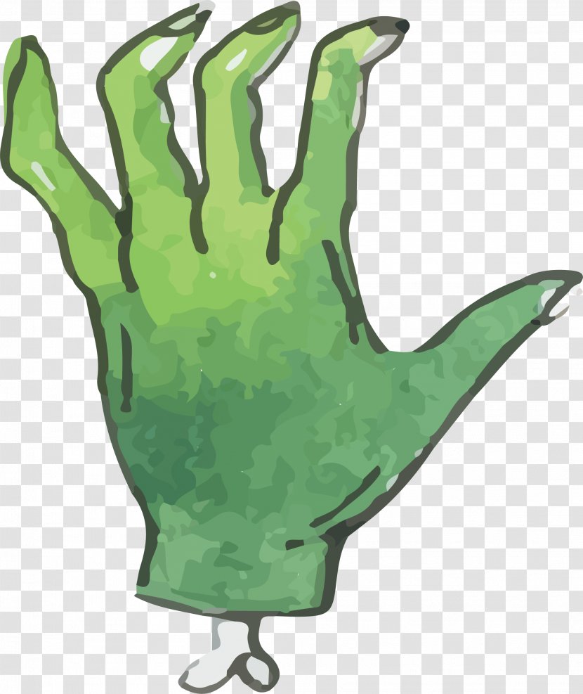 Ghost Icon - Cartoon - Green Horror Transparent PNG