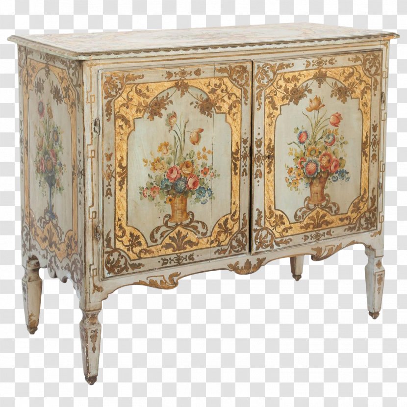 Buffets & Sideboards Bedside Tables Drawer Cupboard - Tree - Graphic Exquisite Hand-painted Painting Transparent PNG