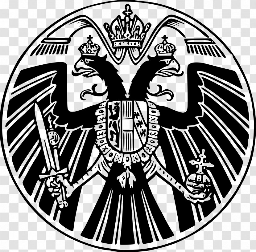 Austrian Empire Eagle Flag Of Austria - Brand Transparent PNG