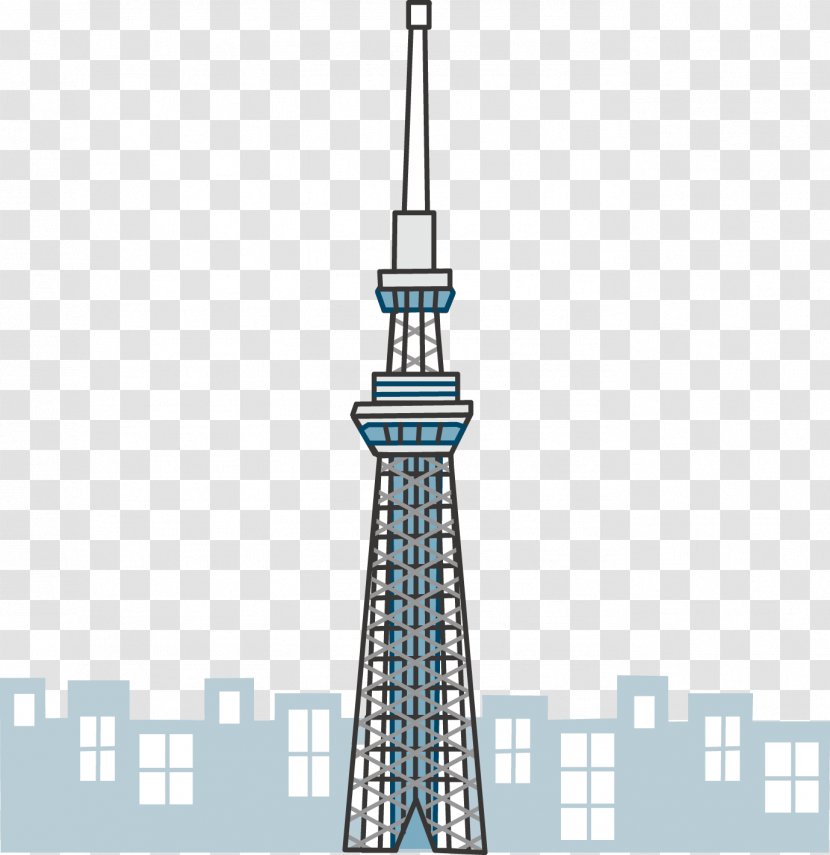 Tokyo Skytree 东京晴空塔城 Tower Solamachi Observation Deck - Sky Tree Transparent PNG