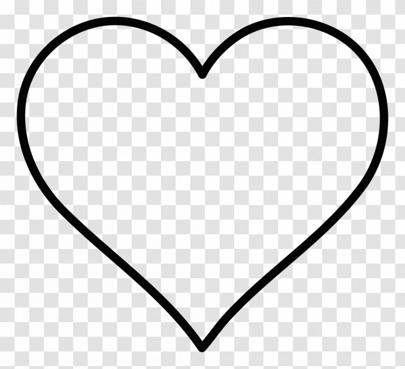 Drawing Line Art Heart Clip - Ke Transparent PNG