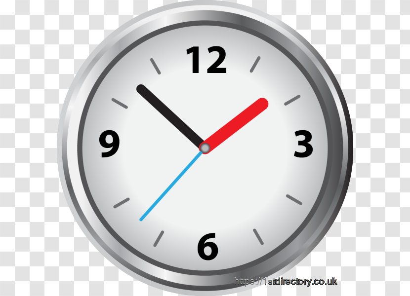 Clock Face Digital Time Watch Transparent PNG