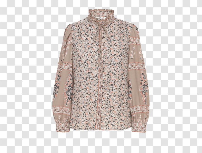 Blouse Sleeve Button Barnes & Noble Neck - Shirt - European Style Winds Transparent PNG