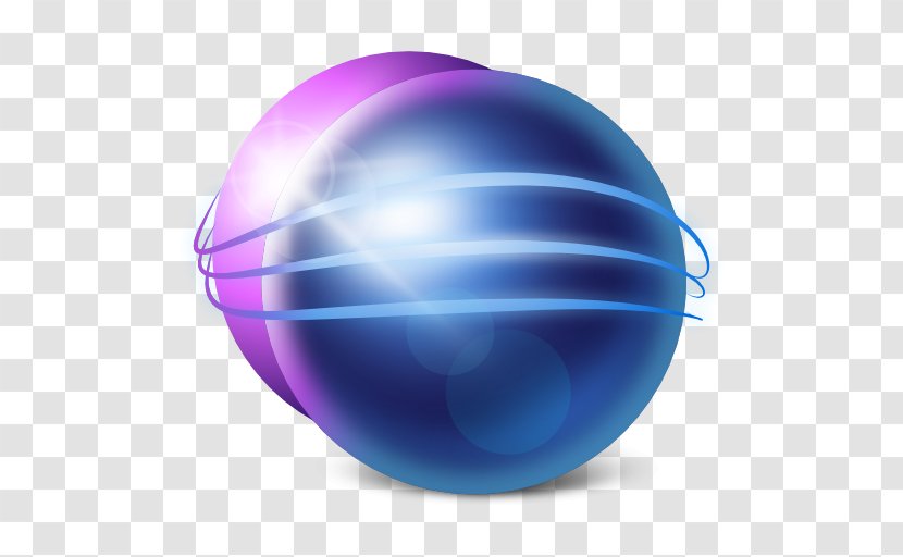Blue Ball Computer Wallpaper Purple - Sphere - Apps Eclipse Transparent PNG